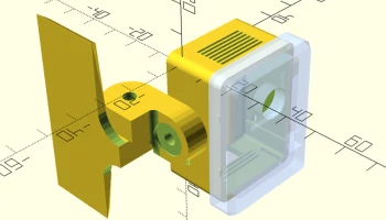 [ОБНОВЛЕНО] Корпус поворотно-наклонной камеры ESP32Cam..... 1