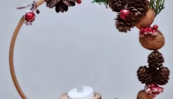 Украшение свечей своими руками 1