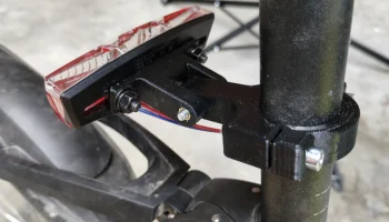 Крепление светодиодной подсветки E Bike для стойки седла ... 1