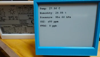 4,2-дюймовый модуль прогноза погоды e-ink esp32........
