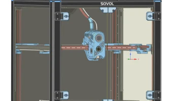 Sovol SV08 TOP HAT с дисплеем BTT 7 дюймов 9