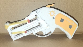 Пистолет Senoirta Nerf, напечатанный на 3D-принтере......... 2