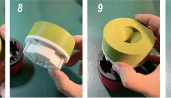 Обновление инструмента для 3D DIY рифленого подшипника 22.. 3
