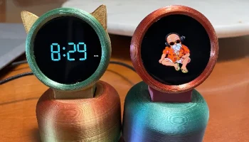 Корпус Goober ESP32 с волновым разделением экрана 1,46 дю..