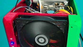 Sunshine's ITX NAS CASE 6 SSD SFX 140 мм СЕТКА ВЕНТИЛЯТОР... 6