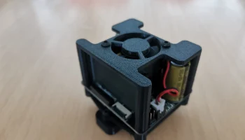 BTT TMC 5160T / TMC5160T Plus без корпуса - кожух вентиля.. 1