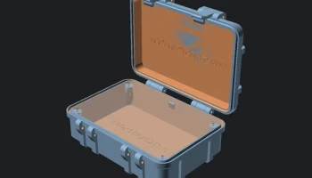 Параметрируемый прочный корпус в OpenScad........