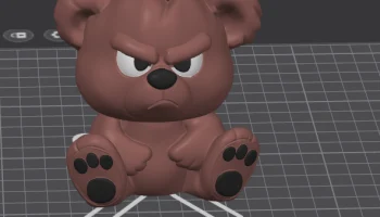 Grumpy Bear - Из серии "Сварливые животные".... 3