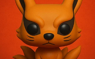 Курама, но 11 хвостов из Наруто как Funko pop...... Курама, но 11 хвостов из Наруто как Funko pop......