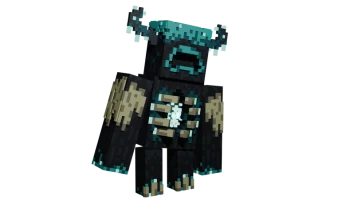 Minecraft Warden Оригинальная модель Minecraft Warden Оригинальная модель