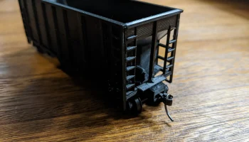 3-секционный бункер HO Scale, высокая сторона 1