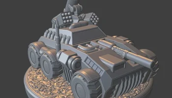 Crash Derby - Военная машина