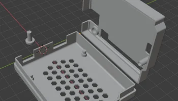 Чехол для Arduino Uno R3 с кнопкой 2