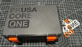 Deckel f&uuml;r die Rugged Box - ЛОГОТИП PRUSA CORE ONE 1