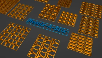 Remix-A-Stix: система параметрических соединений с возможностью повторного смешивания Remix-A-Stix: система параметрических соединений с возможностью повторного смешивания