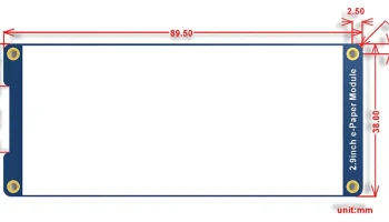 ESP32 WiFi термостат с электронными чернилами 2,9"........ 1