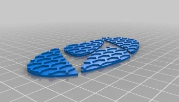 Вставки для значков Hyundai (Honeycomb) 2