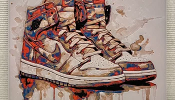 Nike Jordan 1 - нить Hueforge для покраски