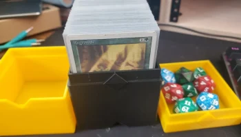 Tower of Power - Коробка для колоды EDH с держателем для ... 1