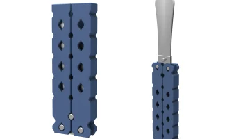 Рожок для обуви Balisong - печать на месте...