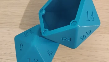 коробка для матрицы d20