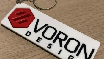 БРЕЛОК - VORON DESIGN (МНОГОЦВЕТНЫЙ)