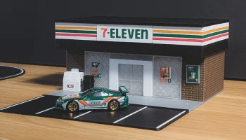 Набор моделей 7-Eleven - диорама в масштабе 1:64 5