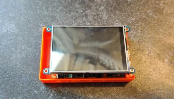 Корпус Raspberry Pi 4 + Adafruit 3,5 дюйма с вентилятором 1