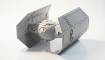 TIE Advanced X1 Starfighter Звездные войны 3D-печать...... 1