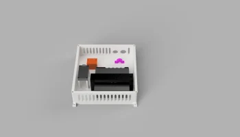 Корпус блока питания MeanWell RS-50-5 с ESP32 и WAGO 221... 6