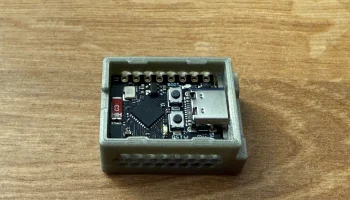 Корпус LD2410C + ESP32-C3 - кабель USB-C большего размера 2