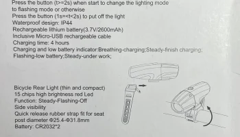 Сменный монтажный ремень для велосипедного фонаря - Lumen... 2