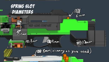 Ручной пулемет MHP Arms 2