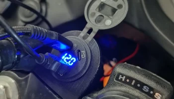Мотоциклетный держатель для зарядного устройства USB и ин...
