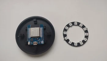 Чехол для кольцевого фонаря ESP32 2