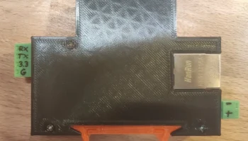 Крепление на DIN-рейку ESP32 + Lan8720 1