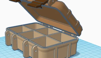 Parametric Rugged Box V2.0 с разделителями 3