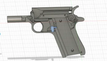 Кольт 1911 со свободным затвором 3