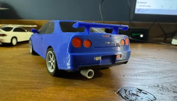 Карта комплекта Nissan Skyline GTR R34 3