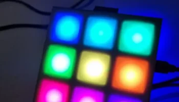 Декор квадратного стола RGB, управляемый Arduino - сетка ...