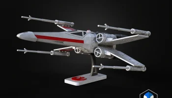 Карта комплекта автомобиля X-Wing - файлы для 3D-печати..... 2