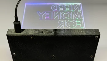 Подставка из акрилового стекла с эффектом подсветки WLED... 5