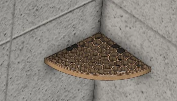 Угловая полка для ванной комнаты Voronoi.......... 4