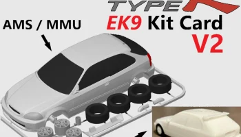 Карта комплекта Honda Civic Type R (EK9)