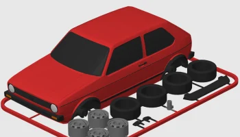 Карта комплекта Volkswagen Golf GTI (Mk 1) 5