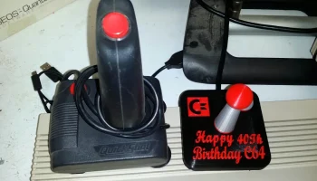 Джойстик Commodore 64 Happy BIG 40th Birthday 5