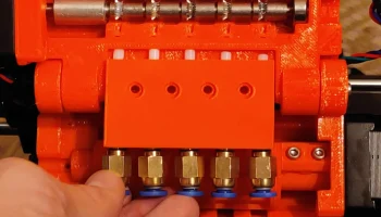 Prusa MMU2S Задняя муфта из ПТФЭ 5