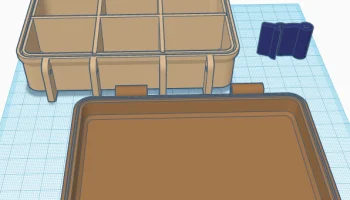Parametric Rugged Box V2.0 с разделителями 8