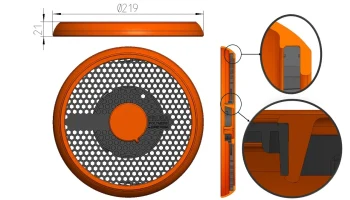 Prusament Upcycle Фрисби 3