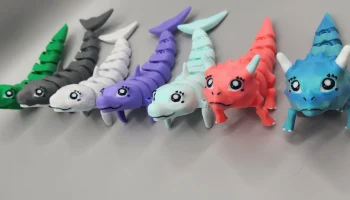 FLEXI FIDGET DESKTOP GUARDIAN - МИЛАЯ ЗМЕЯ 4